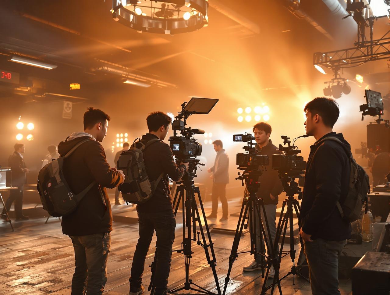 汤姆视频制作现场